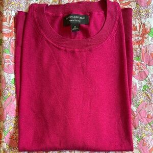 Banana republic pink sweater